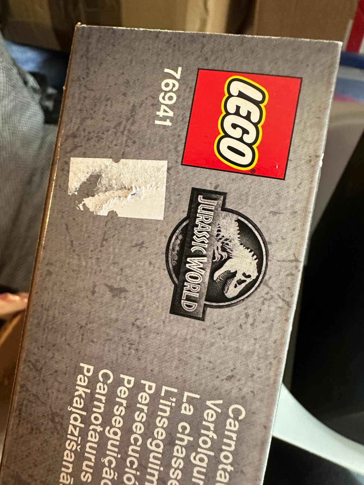 Lego 76941 Jurassic World Carnotaurus Dinosaur Chase