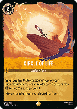 Lorcana - Circle of Life - 26/204 - Fabled - Legendary FOIL