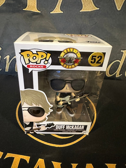 Funko Duff McKagan 52 Damaged Box