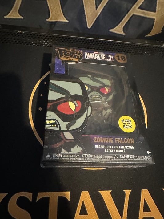 Funko Pin Zombie Falcon 19 GITD