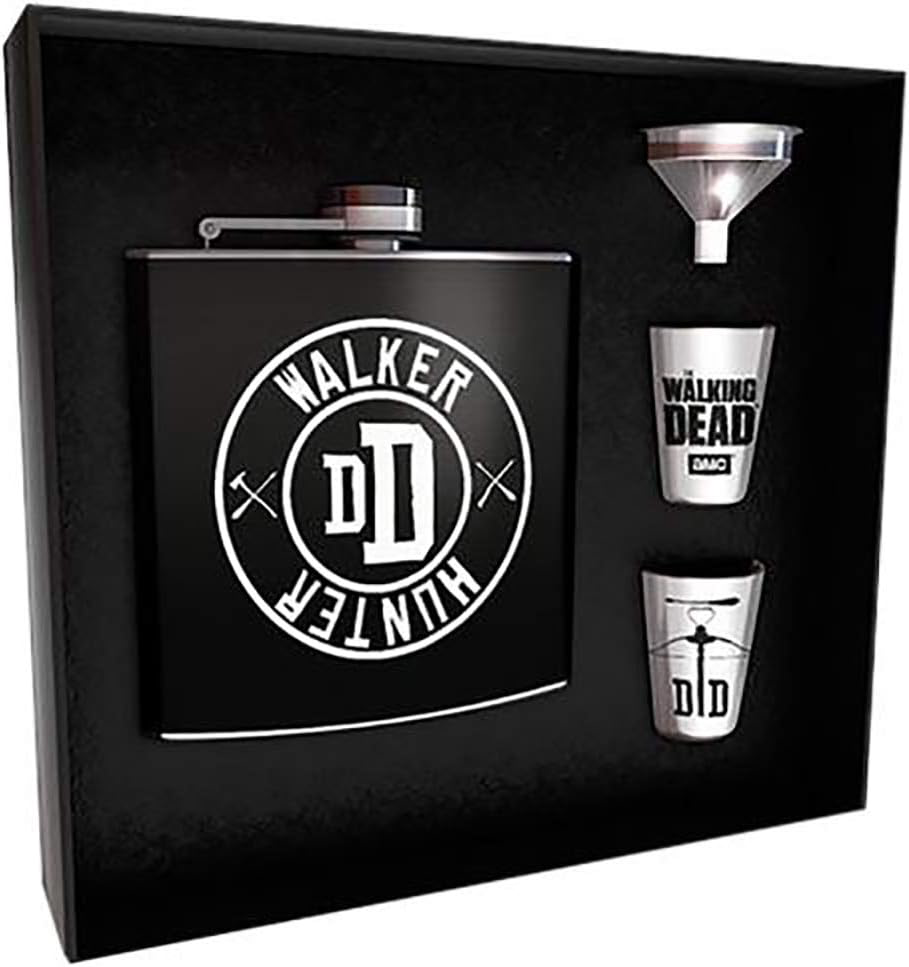 The Walking Dead - Hip Flask Gift Set