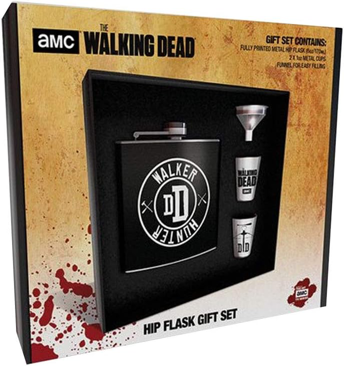 The Walking Dead - Hip Flask Gift Set