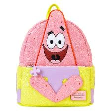 Loungefly Patrick Star Sequin Cosplay Mini Backpack Limited Edition