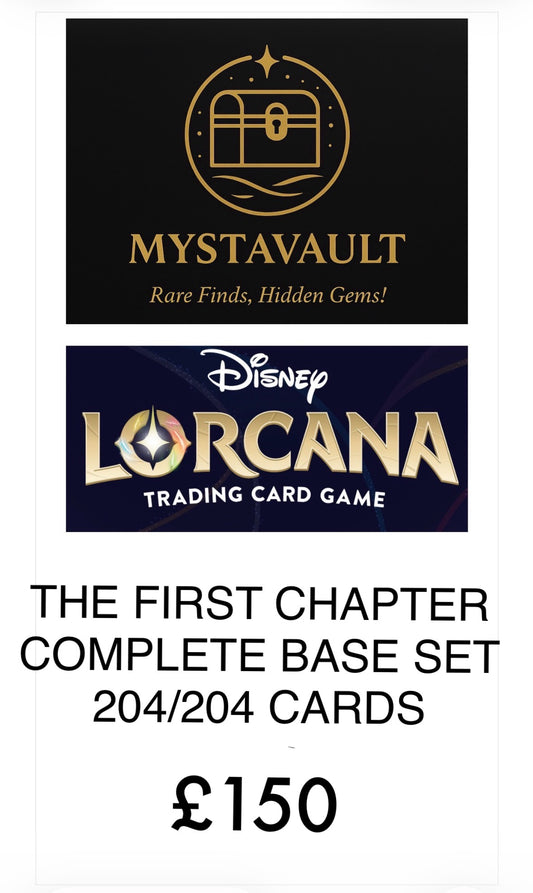 Lorcana - The First Chapter - Complete 204/204 Card Base Set