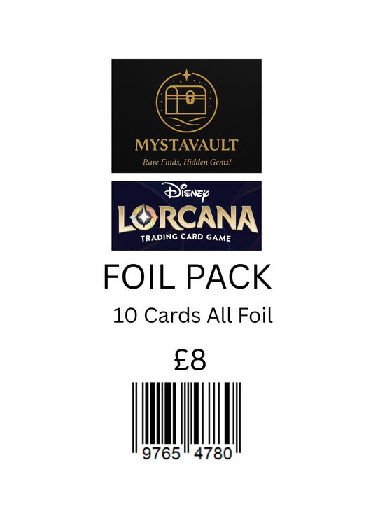 Lorcana Mystery Pack FOIL PACK