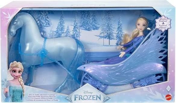 Mattel Disney Elsa & Water Nokk Carriage Adventure