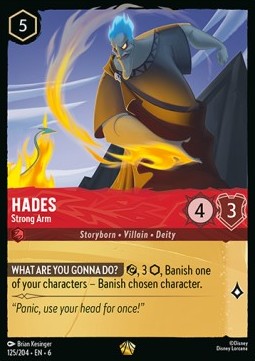 Lorcana - Hades - Strong Arm - 125/204 - Azurite Sea - Legendary