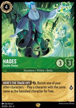 Lorcana - Hades - Double Dealer - 74/204 - Ursula's Return - Legendary