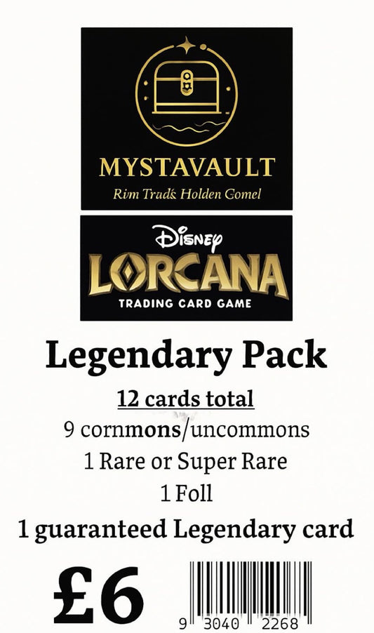 Lorcana Mystery Pack LEGENDARY PACK