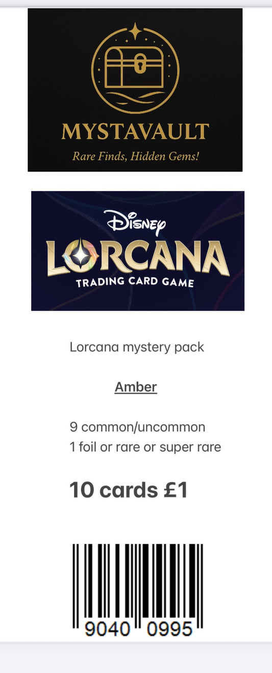 Lorcana Mystery Pack Amber