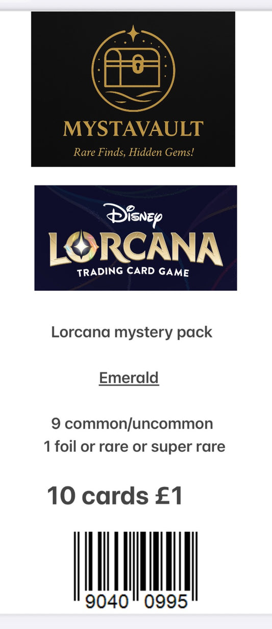 Lorcana Mystery Pack Emerald
