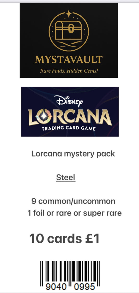 Lorcana Mystery Pack Steel